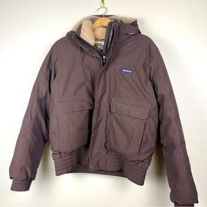 Patagonia Women's Nanuq Jacket Size Medium Brown Down Interior Puffer
